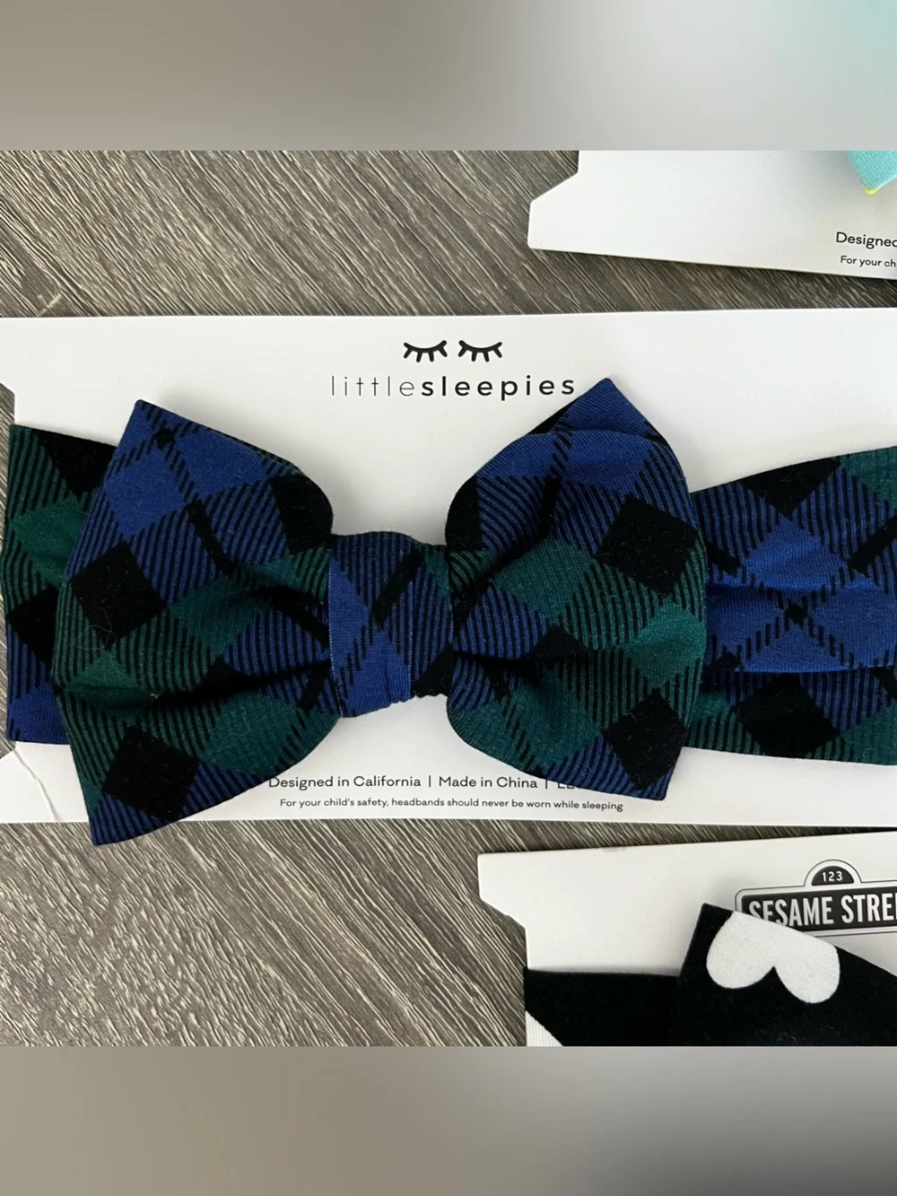 NWT Little Sleepies Luxe Bow Headband Lot